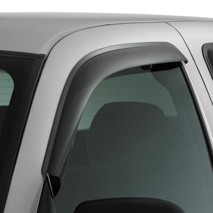 Avs original ventvisor window deflector for 16-18 toyota tacoma access cab - smoke providing fresh air