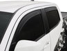 Avs toyota tacoma double cab ventvisor window deflectors - matte black