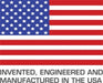 Avs marker light - american flag design, made in usa