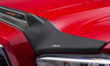 Front end of red truck with black headlight - avs 16-22 toyota tacoma low profile aeroskin lightshield pro