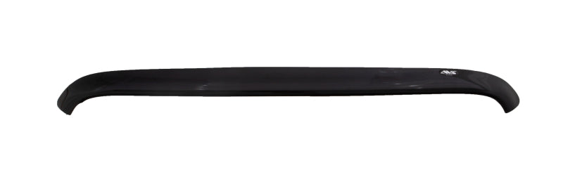 Black plastic handle for jeep wrangler jl bugflector ii hood shield on white background