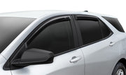 White jeep compass ventvisor in-channel window visor - side view