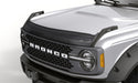 2020 ford bronco aeroskin ii textured low profile hood shield - black