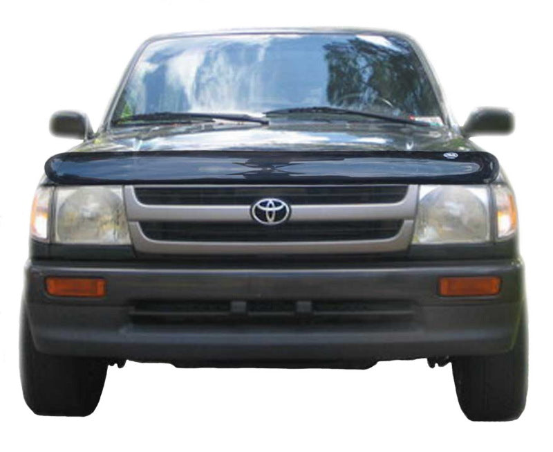 Avs bugflector ii hood shield for toyota tacoma - smoke, car wash safe