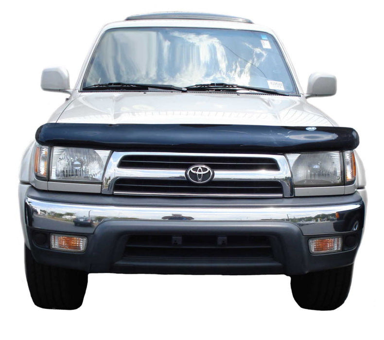 Avs bugflector ii hood shield for 96-02 toyota 4runner - white truck with black bumper