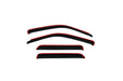 Avs in-channel ventvisor window deflectors for toyota 4runner - red and black car window visors