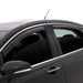 Avs toyota 4runner window deflectors in smoke - white background car