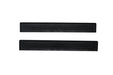 Avs black door sills shelves for jeep wrangler on white background