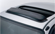 Avs universal windflector classic sunroof wind deflector with black roof rack