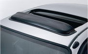 Avs universal windflector classic sunroof wind deflector with black roof rack