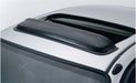 Universal windflector classic sunroof wind deflector with black roof rack - smoke