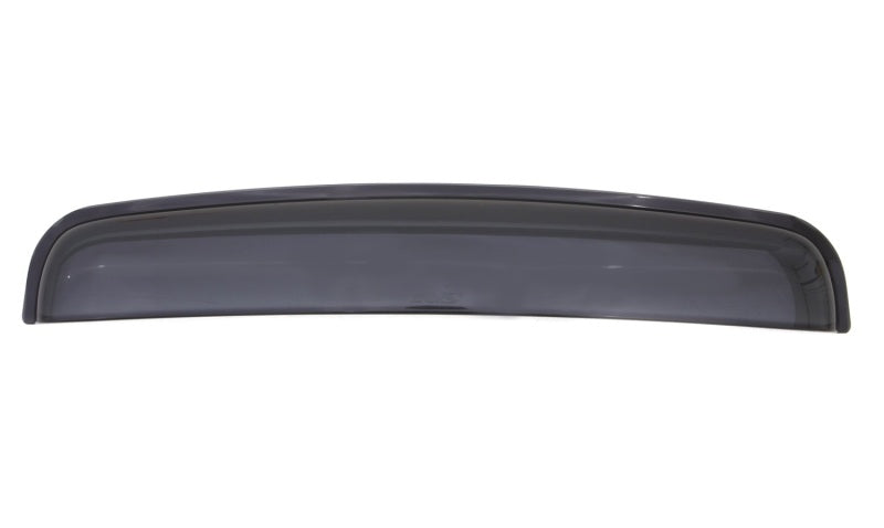 Black plastic door handle on avs universal windflector classic sunroof wind deflector - smoke