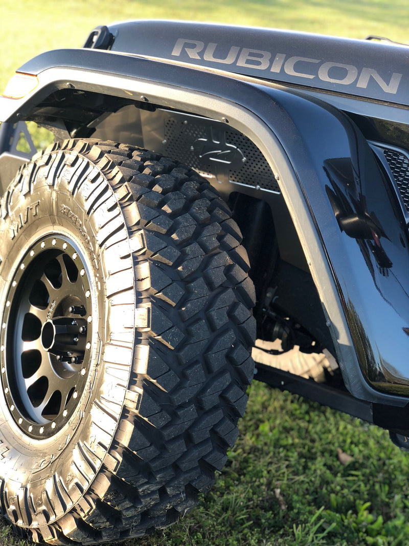 Front Inner Fenders Aluminum for Jeep JL / JLU / JT Gladiator