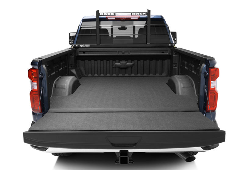 Blue 2019 toyota tacoma with backrack 15-23 colorado / 16-23 tacoma / 19-21 ranger original rack frame only