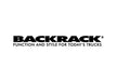 Backrack logo on backrack 2016+ tacoma tonneau hardware kit - wide top