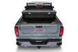 Gray gmc truck rear featuring backrack chevy/gmc/ram/ford safety rack