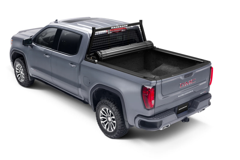 Backrack chevy gmc ram ford truck bed cover displayed