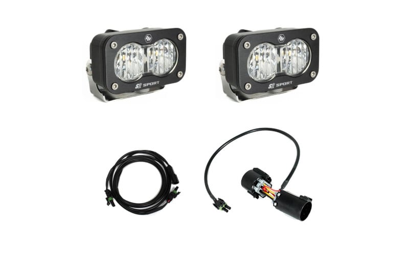 Baja Designs 23-24 Ford F250/F350 Super Duty S2 Sport Dual Reverse Light Kit w/ Toggle