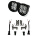 Baja Designs 12+ Toyota Tacoma Squadron Sport WC LED Light Kit - Clear for front bumper.