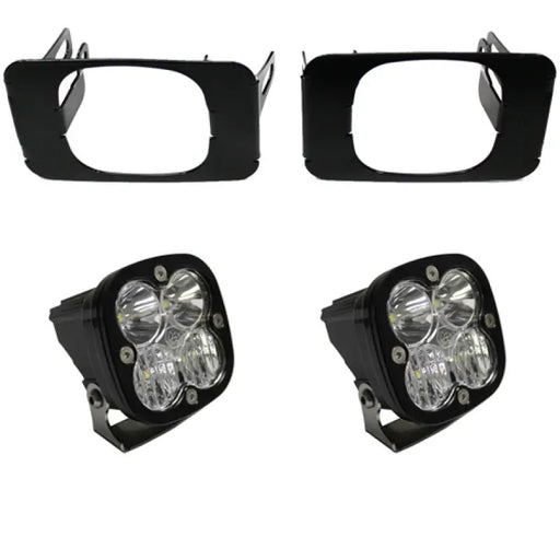 Pair of LED fog lights for Jeep in Baja Designs 15-17 Ford F-150 Fog Pocket Kit.