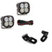 Baja Designs XL 80 Driving Combo LED Pair for Front and Rear Lights - Clear Pillar Kit