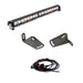 Baja Designs 2019+ Ram Rebel 1500 S8 20in Bumper Kit - Clear featuring a pair of LED light bars with wiring and harness