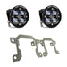 Baja designs 2019+ ranger squadron fog light & fog pocket kit led pair