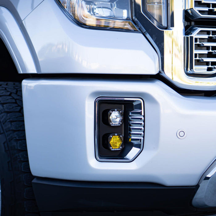 Baja Designs 2020+ GMC 2500/3500 Fog Pocket Kit