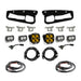 Baja Designs Ford Bronco Amber SAE Fog Pocket Kit lights and wiring.