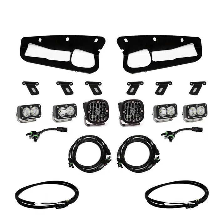 Baja Designs Ford Bronco Clear SAE Fog Pocket Kit upfitter