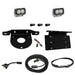 Baja Designs Dual S2 Sport LEDs and Light Bar for Ford Bronco Kit with License Plate