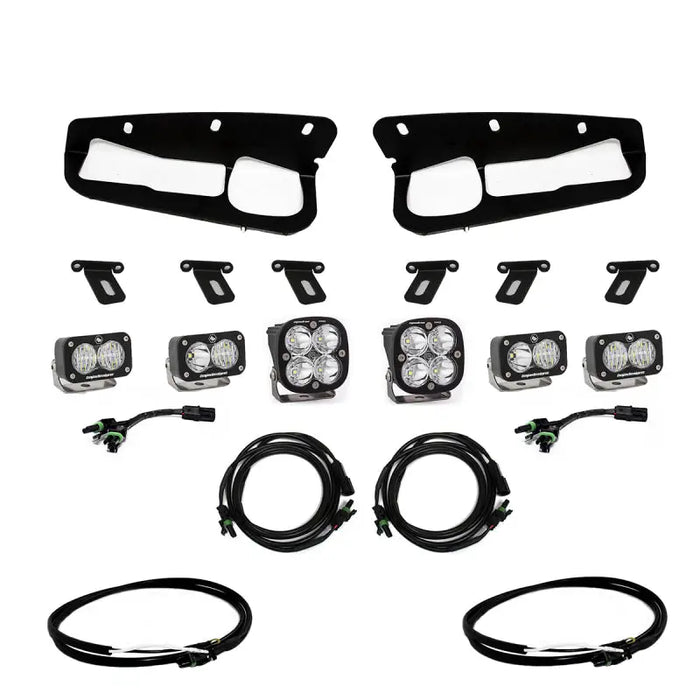 Baja Designs Ford Bronco Fog Pocket Kit with 4 LEDs