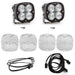 Pair of 4 LEDs for Jeep - Baja Designs 2021+ Ford Bronco A Piller Light Kit XL Pro Spot w/Upfitter