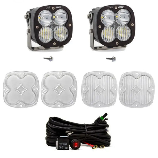 Baja Designs XL80 D/C Piller Light Kit for Jeep