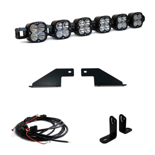 Baja designs 2021+ ford raptor 6 xl linkable light kit with harness and led lights