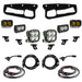 Baja designs ford bronco w/steel bumper s2 sae pro fog pocket light kit - led set