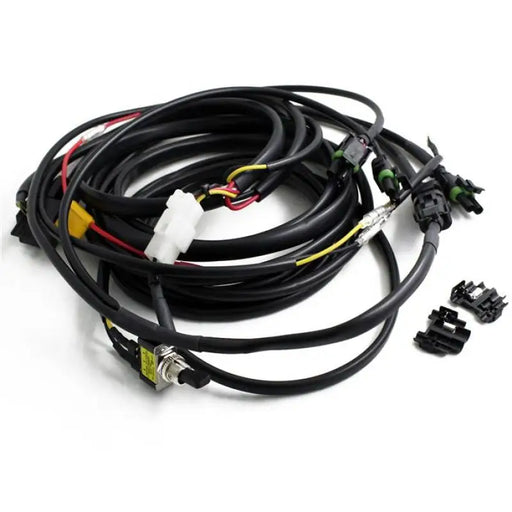 Baja Designs 325 WattsSquadron/S2 Wire Harness depicted with wiring and wires