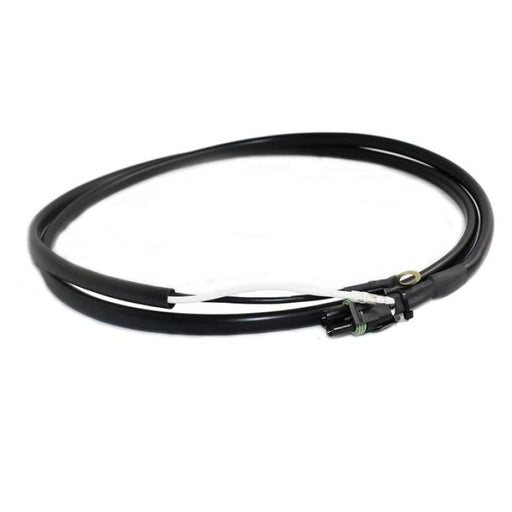 Black leather bracelet with metal clasp for baja designs ford raptor upfitter wiring harness