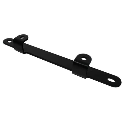 Black metal door handle for Baja Designs Jeep JK RTL-M License Plate Mount Kit.