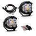 Baja Designs Jeep Rubicon Steel Bumper LED Light Kit LP4 - Set of 4 LEDS for Jeep, Truck, SUV