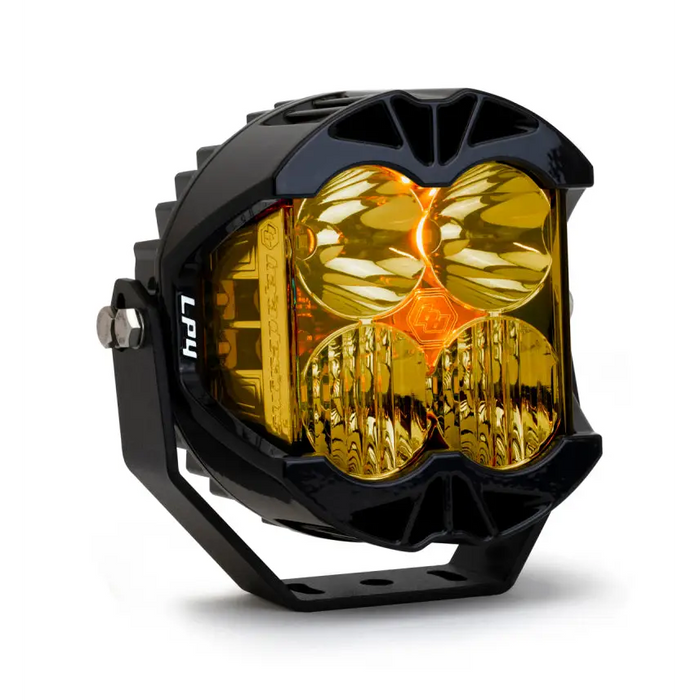 Baja Designs LP4 Pro Driving/Combo LED - Amber on white background