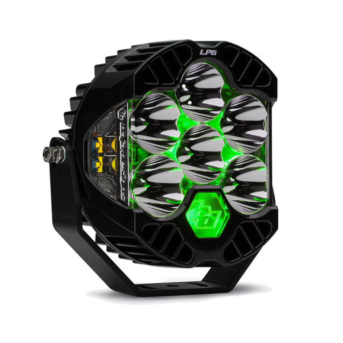 Baja designs lp6 pro driving/combo led - green front headlight leds