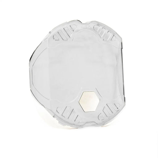 Baja designs lp6 single rock guard kit - clear glass knob with circular design