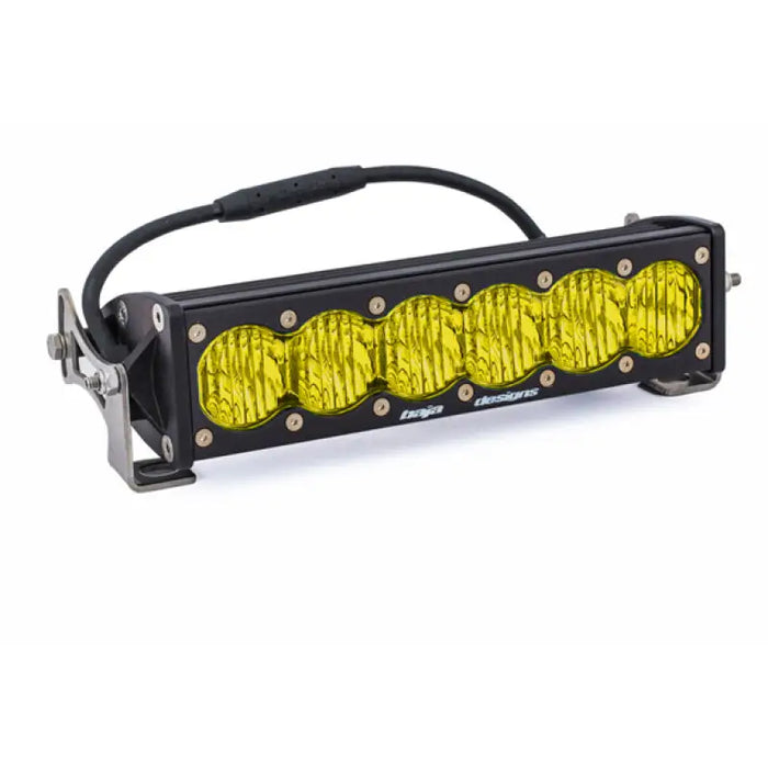 Baja Designs OnX6 Wide Driving LED Light Bar for motorcycle.