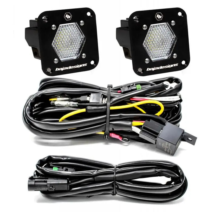 Baja Designs S1 Work Scene LED Light Backup Kit Pair