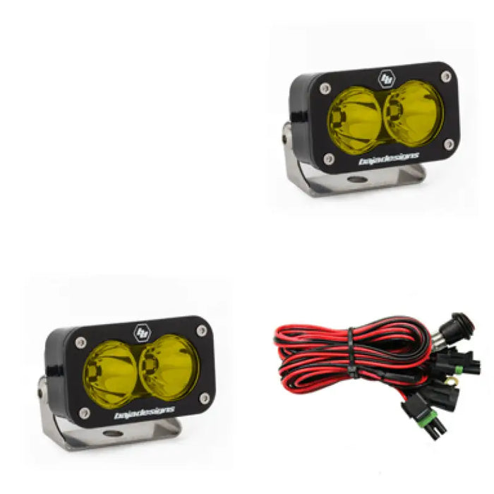 Baja Designs S2 Pro Series LED Light Pods for motorcycle lights