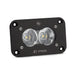 Baja Designs S2 Sport Flush Mount LED Work Light - Clear on white background