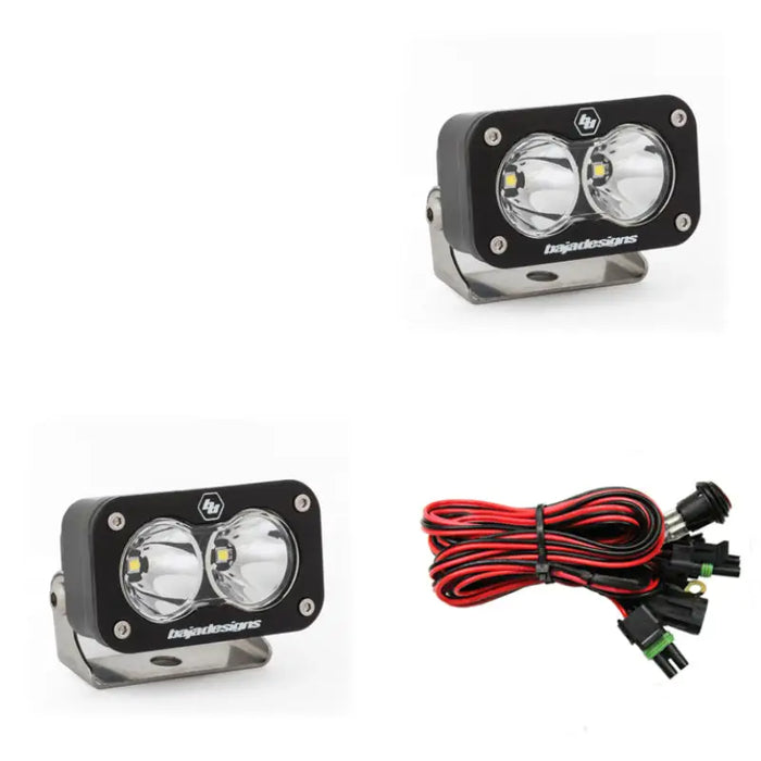 Pair of Baja Designs S2 Sport Spot Pattern LED lights