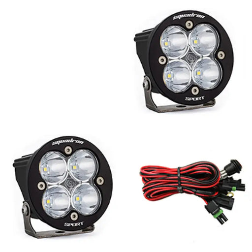 Baja Designs Squadron R Sport LED Light Pods - Clear.