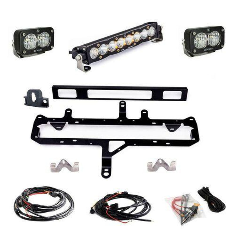 Baja Designs 2024+ Toyota Tacoma S8 Series 10in Grille Conversion Light Kit
